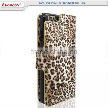 Online Shopping Leopard Pattern Separable Leather Wallet Case for Samsung Galaxy e7 s6 s7 Edge s5 s4 s3 s2 s1 photo-3