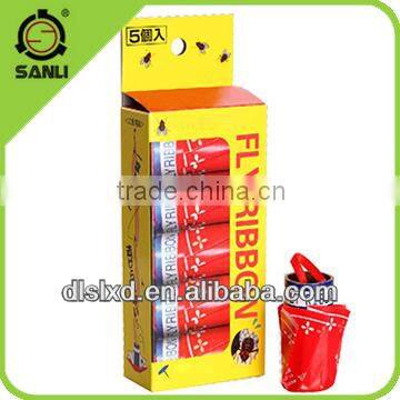 Hanging Disposable Fly Trap, Fly Glue Trap, Fly Glue Ribbon Trap