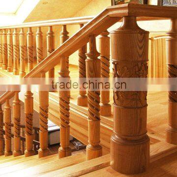 Wooden Stair Railing