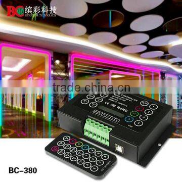 DC12V-DC24V Led Strip RGB Controller led controller RGB IR remote control