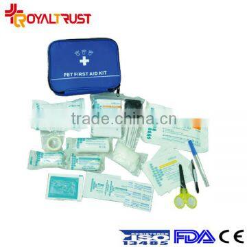 PVC Coated Nylon Bag First Aid Kit For Pet, Mini First Aid Kit