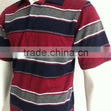 comfortable polyester/spandex material shirts for man