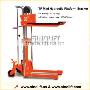 TF Mini Hydraulic Platform Stacker with CE Certificate