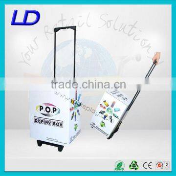High Quality Strong Exhibiton Carton Trolley Display Case With 8 Years Experience photo-3