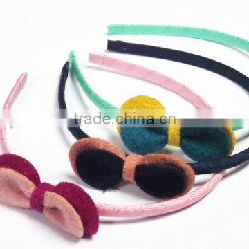 Ribbon Bow Hair Band With Hair Clip Set hair bands for kids and decorative hairclip