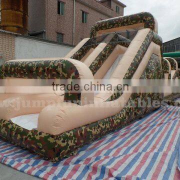 24m Large Obstacle Course Adults Outdoor Challenge Sports Boot Camp Inflatable Course for Sale