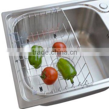 stainless steel kitchen sink basket