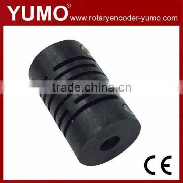 rotary encoder coupling spring shaft coupling flexible rubber coupling