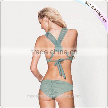 Hot Sexy New Factory Custom Wholesale Mature Women Swimsuit photo-2