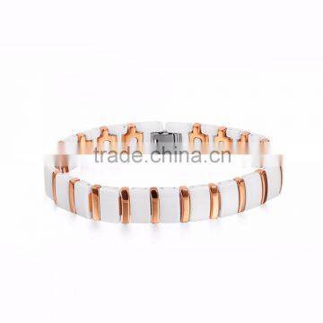 Bio Energy Power Bracelet Magnetic Ceramic Bracelets Stock photo-2