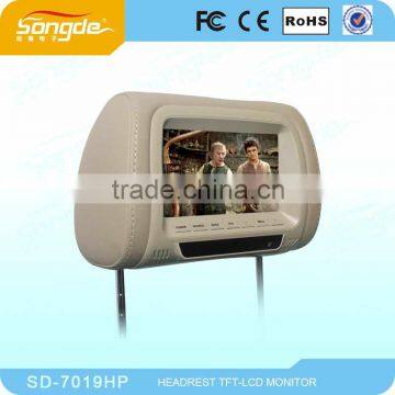 7inch/9inch Car Headrest Monitor With USB/SD Card and IR Transmitter Function photo-6