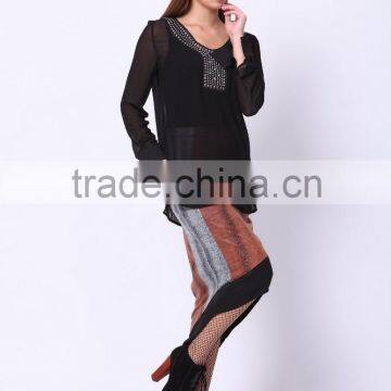 2016 PRETTY STEPS Winter Collections Elegant Ladies Longsleeve Dress Beautiful Lady Fashion Dress photo-5