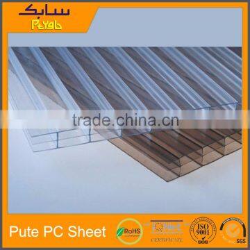 polycarbonate panel 8mm clear for greenhouse project agriculture