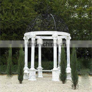 Factory supply marble pavilion gazebo for sale