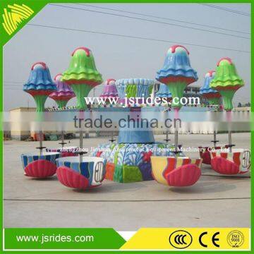 Indoor Playground Equipment Kiddy Family Rides Happy Jellyfish For Sale