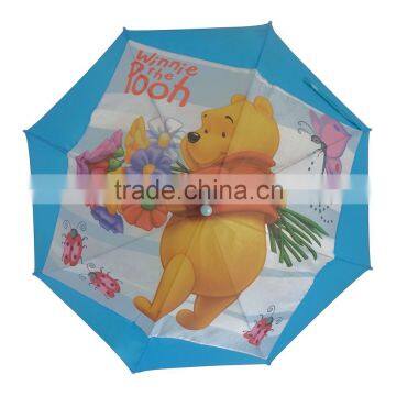 Hot sale cartoon bear safety kids umbrella