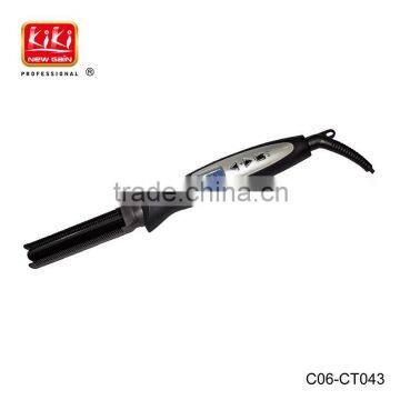 PTC Heater. Automatically switch off after 30 minutes LCD Hair Curling Iron