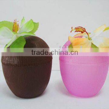 Hawaiin Plastic Coconut Mug
