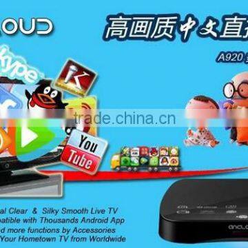 China IPTV Android Box For Hong Kong Taiwan mainland