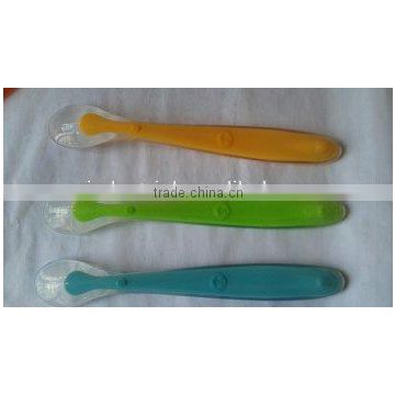 Baby Products Multifunctional use baby silicone spoon silicone baby spoon