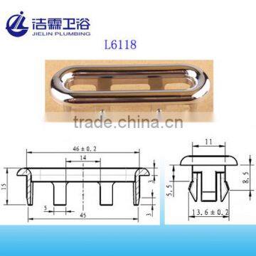 lavatory overflow hole ring