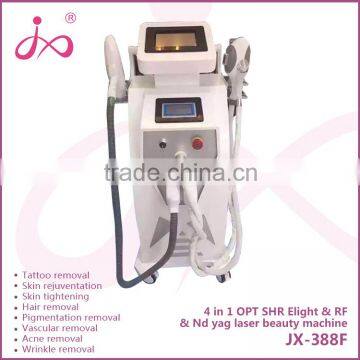 Multifunction rf Elight nd Yag Laser Hair Removal Shr Opt/elight Shr Laser Depilation Machine