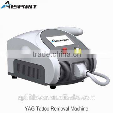 CPC plug and play plug Portable Nd Yag Laser Birthmark Removal with aiming light