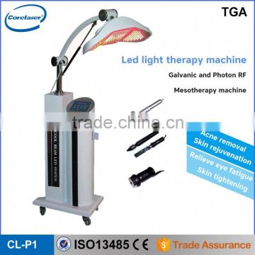 Improve fine lines Pdt Therapy Beauty Machine /photodynamic 590 Nm Yellow Led Light Pdt Therapy Wrinkle Removal