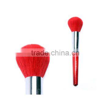 1pcs Wood Goat Hair Red Quality Powder Brush