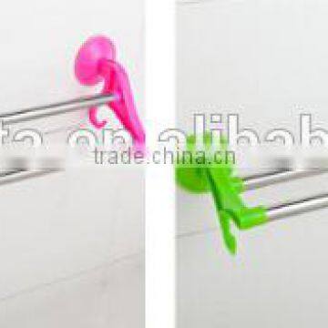 Long Bathroom Towel Hanger Sucker Hook High Quality Excellent Hanger photo-2