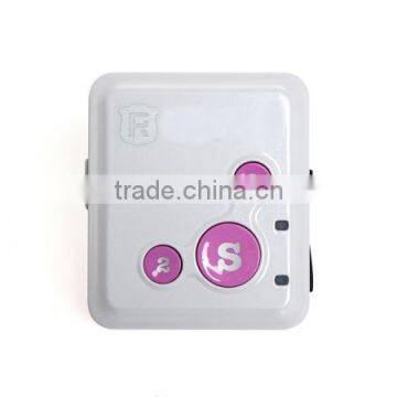 Mini GPS Tracker GSM Quad Band GPS SOS GPRS Locator for Elderly Child Pet