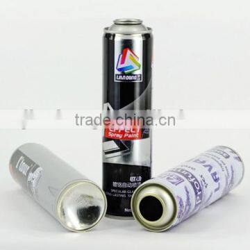 shaving foam aerosol tin can