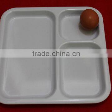 Malaysia Made Melamine Three Compartment Food Plate photo-2