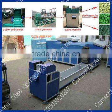 Waste Plastic Recycling PE/PVC Granule Plastic Extruder Machine
