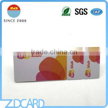 CMYK Printing RFID Plastic Combo Card