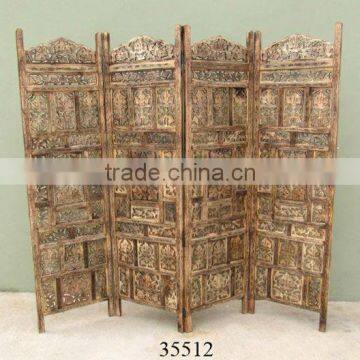 moroccan carved wood screens dividers