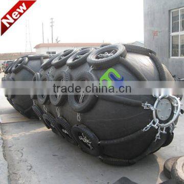 Cylinder rubber fender