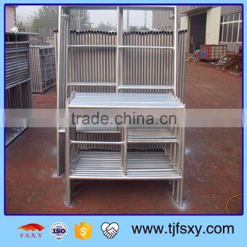 Metallic Mason Scaffold Frame Section Production Factory