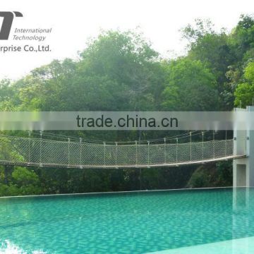 316 Stainless Steel Wire Rope Mesh Fence for security