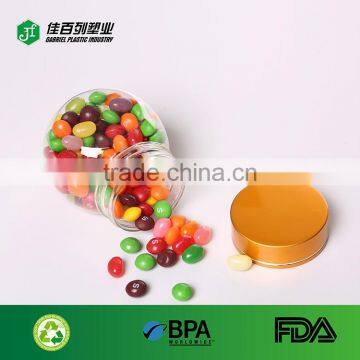 New Product Pet Bottle to Store Cookies Candys Nuts Passing Food Garde Plastic Bottle Wholesale Special Design Candy Jar photo-5