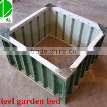 Steel flower pots with high strength