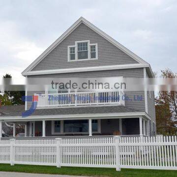 PVC/vinyl Garden Picket Fence/ASTM standard high quality fence