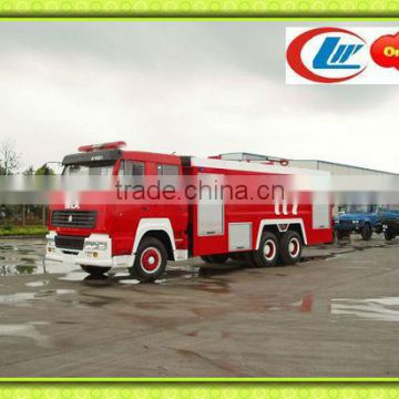 Sinotruck Howo Foam Tanker Fire Truck 12000liter fire fighting truck