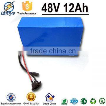 High Quality Customs 12v 5ah lithium battery pack 48v 12ah lithium battery pack with BMS li-ion battery pack for asus a32-f5