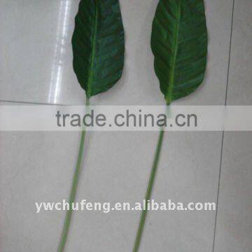 single artificial decorate leaf