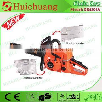 45cc gasoline chain saw for chopping down trees garden machine