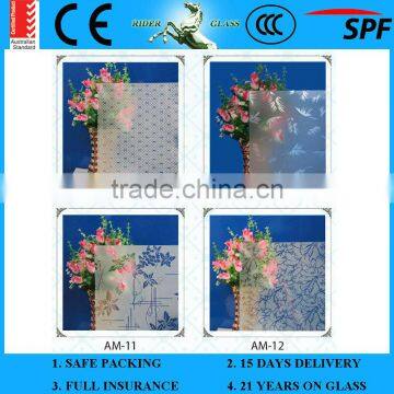 3-19mm Art Flat Glass