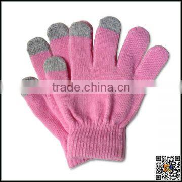 Nice design touch screen gloves,children touch gloves,screen touch gloves