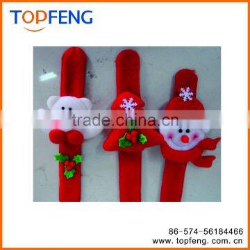 Promotional slap bracelet cheap slap band Christma style,christmas slap bracelet,christmas gifts