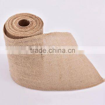 High Quality Burlap Fabric Raw Jute Importer in China 100% Jute Make Ribbon